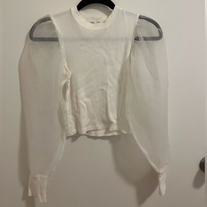 Zara Puffed Sleeve Top